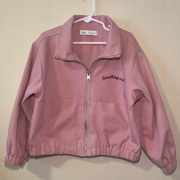 ZARA “Something Cool” Bomber Jacket - Picture 1 of 5